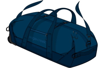 Image of Eagle Creek No Matter What Rolling Duffel, Atlantic Blue, 110L, EC020404272