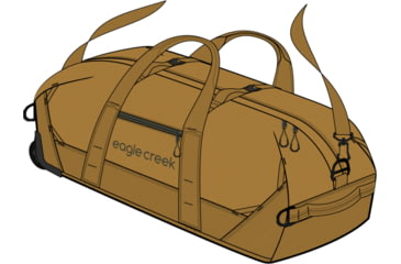 Image of Eagle Creek No Matter What Rolling Duffel, Safari Brown, 130L, EC020405210