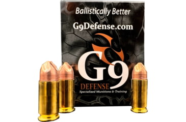 Image of G9 Defense 9mm 126 Grain Subsonic Woodsman Brass Cased Pistol Ammo, 20 Rounds, E-9MM-126A