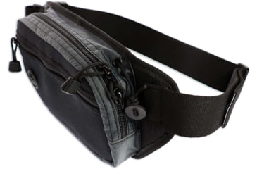 Image of Galco Fastrax Pac Waistpack, Subcompact, Gray/Black, FTPGBS