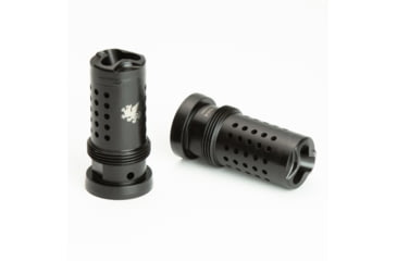 Image of Griffin Armament Taper Mount Tactical Barrel Compensator .22 Cal 1/2x28, Black, TMTC221228