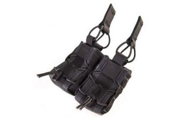 Image of High Speed Gear HSGI Double 40MM Taco MOLLE Mag Pouch, Black, 11M402BK