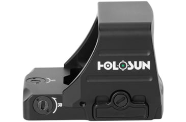 Image of Holosun HE507COMP Open Reflex Optical Sight, 2 MOA Dot, Green CRS Competition Reticle, Black, HE507COMP-GR