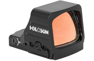 Image of Holosun HE507COMP Open Reflex Optical Sight, 2 MOA Dot, Green CRS Competition Reticle, Black, HE507COMP-GR