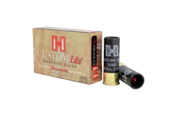 Image of Hornady Custom Lite 12 Gauge 300 grain 2.75 in Flex Tip eXpanding Slug Centerfire Shotgun Slug Ammo, 100 Round