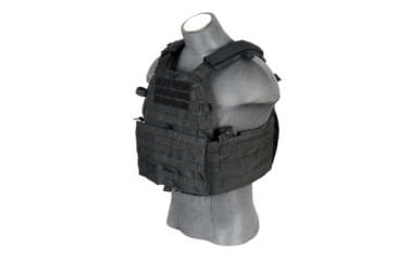 Image of Lancer Tactical 69T4 Tactical Vest w/ Triple Mag Pouch, Black, CA-311B