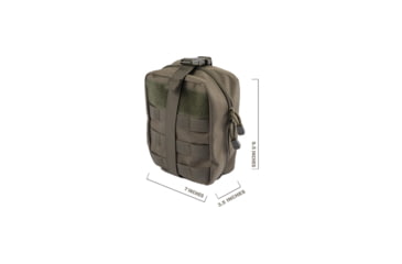 Image of Lancer Tactical Admin Pouch w/ Molle, Olive Drab, CA-2055G