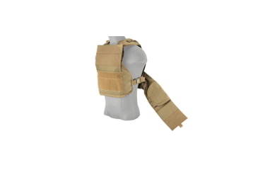 Image of Lancer Tactical Battle 1000D Nylon MOLLE Tactical Vest, Tan, CA-1850GTN