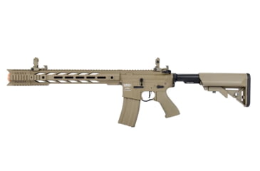 Image of Lancer Tactical Gen 2 ProLine M4 SPR Interceptor Airsoft AEG Rifle, Tan, LT-25T-G2-ME