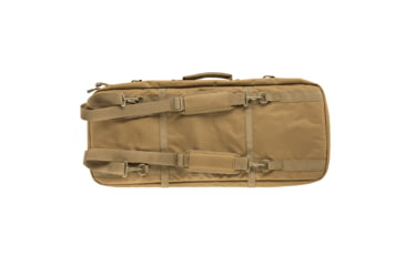 Image of Lancer Tactical Nylon 3-Way Carry 29in Double Rifle Gun Bag, Khaki, CA-288KN