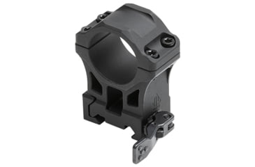 Image of Leapers UTG ACCU-SYNC QR Scope Rings, 1in, High Profile, Picatinny, Black, AQR120