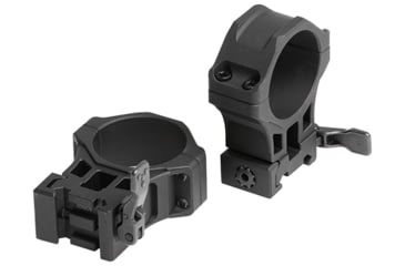 Image of Leapers UTG ACCU-SYNC QR Scope Rings, 34mm, X-High Profile, Picatinny, Black, AQR422