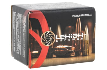 Image of Lehigh Defense Xtreme Defense .429 Caliber 125 Grain Fluid Transfer Monolithic (FTM) Centerfire Pistol Bullets, 50 Rounds, 09429125SP