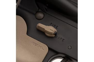 Image of Magpul Industries ESK Safety Selector, Polymer/Steel, Ambi 60/90 Degree Opti, FDE, MAG1254-FDE