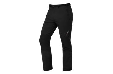 Image of Montane Terra Stretch Mountain Pants, Regular Leg - Mens, Black, Extra Small, MTESRBLAA07