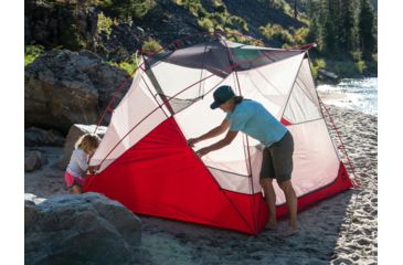 Image of MSR Habitude 4 Tent, Blue, 13128