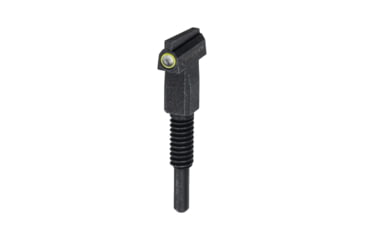 Image of Night Fision AR-15 Tritium Front Sight Post, Magpul MBUS Pro, Yellow Ring, Black, AR-000-003-YGXX