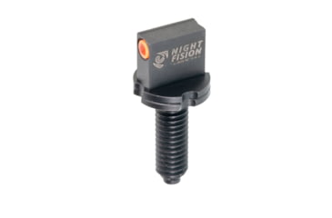 Image of Night Fision AR-15 Tritium Front Sight Post, Orange Ring, Black, AR-000-002-OGXX