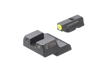 Image of Night Fision Night Sight Set, CZ 75/85, Yellow Front, Black, CZU-079-003-YGZG