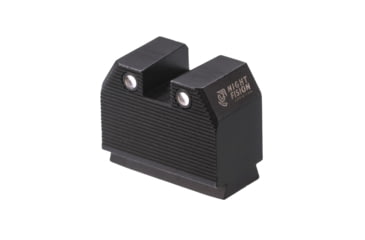 Image of Night Fision Optics Ready Stealth Night Sight Set, Sig P320 w/ DPP/509t/Acro, Yellow Front, Black, SIG-180-455-440-YGZG