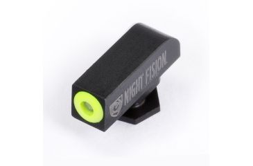 Image of Night Fision Perfect Dot Front Night Sight Only, Yellow w/Green Tritium, All Glock, GLK-000-001-YGXX