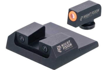 Image of Night Fision Night Sight Set, Taurus G2c/G2/G3/TX22, Orange Front, Black, TAU-251-003-OGZG