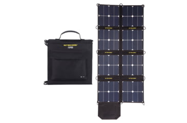 Image of Nitecore FSP100 100 Foldable Solar Panel, Black, 6952506493821