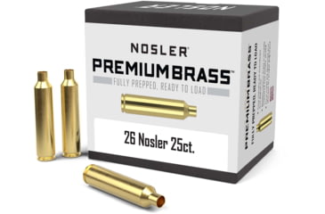 Image of Nosler Custom Rifle Brass .26 Nosler, 25ct, 10140