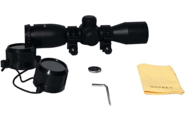 Image of Osprey Global 4X32 Crossbow Scope w/ Illuminated Reticle Scope, 1in Tube, Black, 4X32 CB