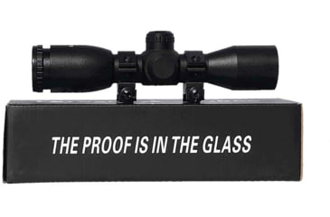 Image of Osprey Global 4X32 Crossbow Scope w/ Illuminated Reticle Scope, 1in Tube, Black, 4X32 CB