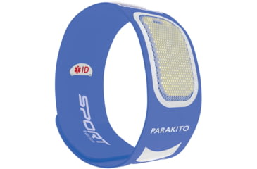 Image of Parakito Mosquito Repellent Sport Band, w/ 2 Refills, Blue, One Size, FNGWBA1FRC02