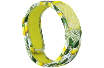 Image of Parakito Mosquito Repellent Wristband w/ 2 Refills Graphic, Lemon, One Size, LPTWB3G120