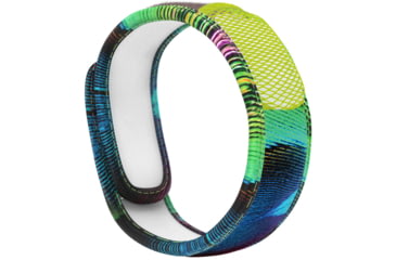 Image of Parakito Mosquito Repellent Wristband w/ 2 Refills Graphic, Peacock, One Size, LPTWB3G38