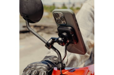 Image of Peak Design Motorcycle Mirror Mount, Charging, Black, M-MM-AK-BK-1