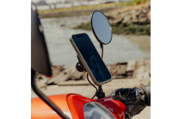 Image of Peak Design Motorcycle Mirror Mount, Charging, Black, M-MM-AK-BK-1