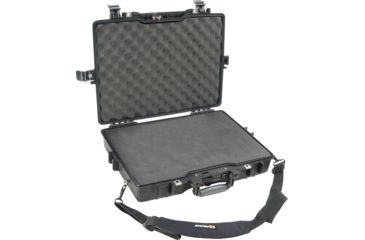 Image of Pelican Black Waterproof Case 1495 w/ Foam Insert 1495-000-110