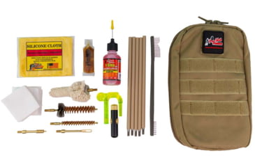 Image of Pro-Shot Coyote Pouch And Coated Rods For .30 Caliber