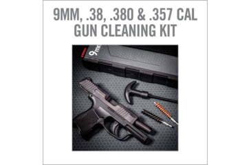 Image of Real Avid Prime-9 9mm Handgun Cleaning Kit, .38/ .380/ .357 Caliber, 9mm, AVGCK9MM