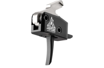 Image of OpticsPlanet Exclusive RISE Armament RA-434 High-Performance Trigger w/Anti-Walk Pins, Single Stage System, 3.4oz Pull Weight, Black, RA-434-601-010-BLK