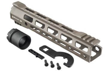 Image of RISE Armament RA-905 Handguard, M-LOK, AR-15, 10in, 6061-T6 Billet Aluminum, Cerakote, Foliage Green, RA-905-100-FG