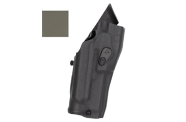 Image of Safariland 6354RDSO ALS Tactical Drop Leg Holster, Glock 34 Gens 1-4, Streamlight TLR-1, QLS19 Fork, Right, Ranger Green, 1334278