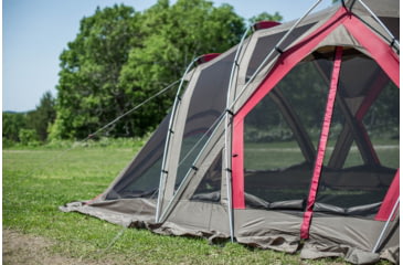 Image of Snow Peak Living Shell Long Pro Shelter, 6-Person, Brown, TP-660