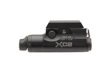 Image of SureFire XC2-B Compact Pistol Light w/ Laser, AAA NiMH, Green/Red Laser, 300 Lumens, Black, XC2-B-RD