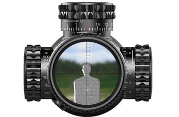 Image of Swampfox Patriot Rifle Scope, 4-16x44mm, 30mm Tube, First Focal Plane, Sharpshooter Grid MOA Reticle, Black, PAT41644-M