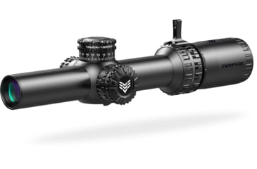 Image of Swampfox Arrowhead Riflescope, 1-8X24, 30mm Tube, Second Focal Plane, IR Green MOA Reticle, Black, ARH18241-GM