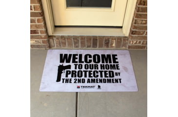 Image of TekMat Right To Bear Arms Door Mat, TEK-42-2AMEND