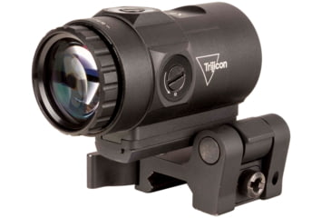 Image of Trijicon MRO HD 3X Red Dot Sight Magnifiers w/Adjustable Height Quick Release, Flip to Side Mount, Black, 2600001