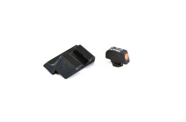 Image of Trijicon HD XR Night Sight Set, Orange Front Outline, Glock 17, 17L, 19, 22, 23, 24, 25, 26, 27, 28, 31, 32, 33, 34, 35, 37, 38, 39, Black, 600836