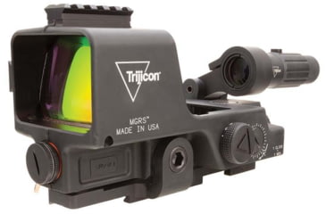 Image of Trijicon MGRS and MAG Red 35 MOA Segmented Circle Rifle Scope 3.0 MOA Dot M2/M240, Black, 2300005