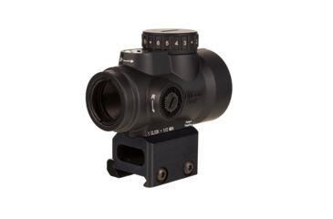 Image of Trijicon MRO HD 1x25mm Red Dot Sights, 68 MOA Reticle w/ 2.0 MOA Dot, Full Co-Witness AC32068 Mount, Angled Glass, Black, 2200052